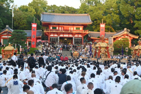 祇園祭の神幸祭　2023年7月17日　撮影：MKタクシー