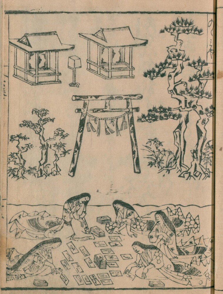1658年刊行 中川喜雲「京童」出典：国立国会図書館デジタルコレクション