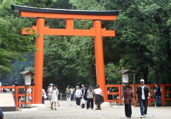 下鴨神社　2019年7月20日　撮影：MKタクシー