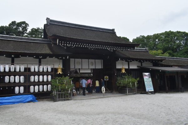 下鴨神社　2019年7月20日　撮影：MKタクシー