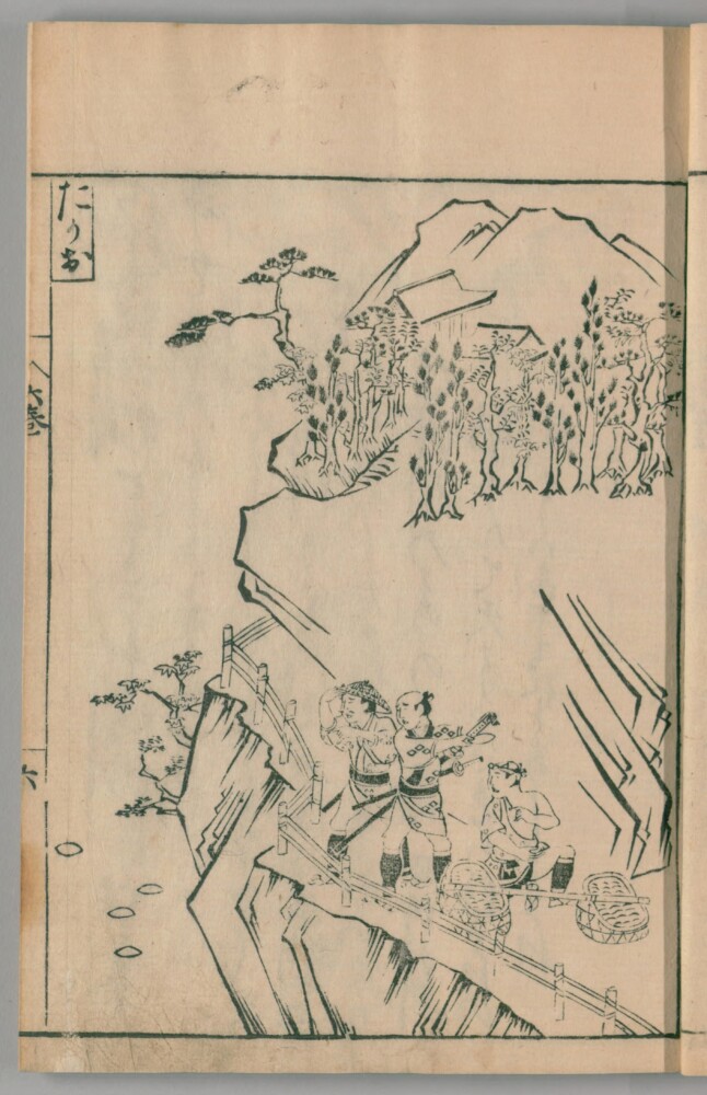 高雄　中川喜雲 1658年刊行「京童」　出典：国立国会図書館デジタルコレクション