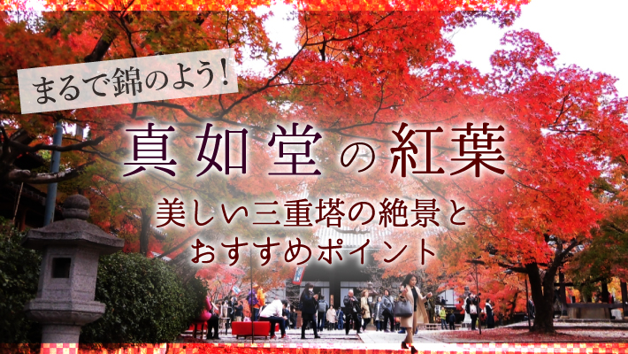 真如堂の紅葉はまるで錦のよう!美しい三重塔の絶景とおすすめポイント