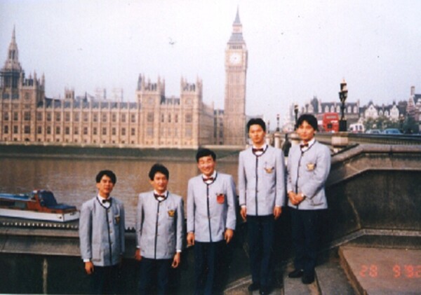 1992年の第1回イギリス語学留学