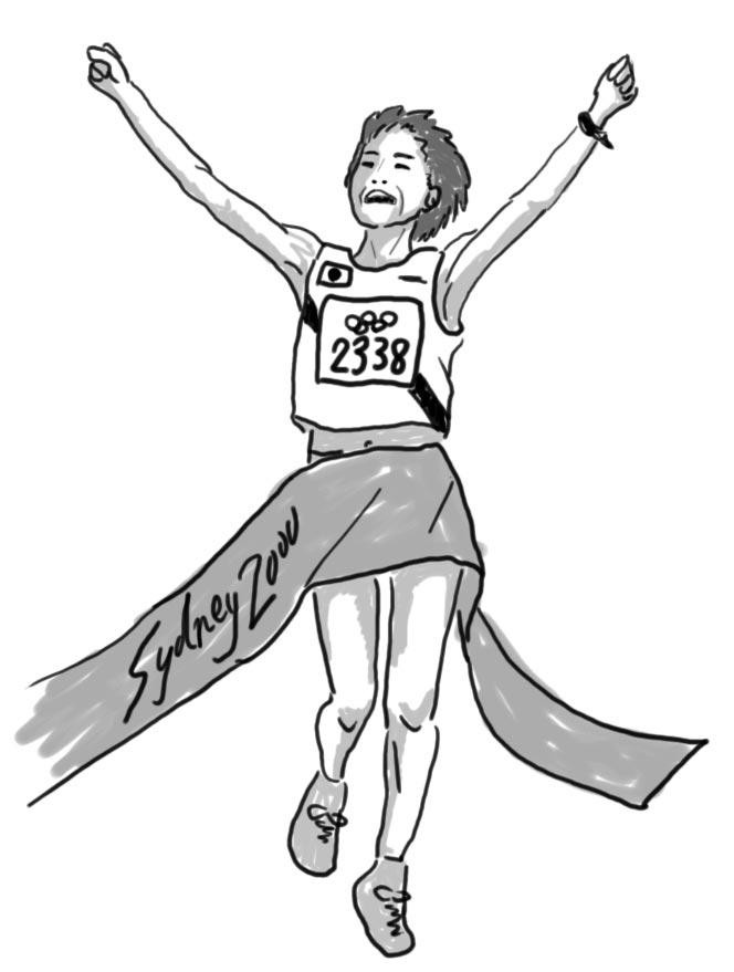 高橋尚子　1972～ 元女子マラソンランナー。2008年引退。現解説者。