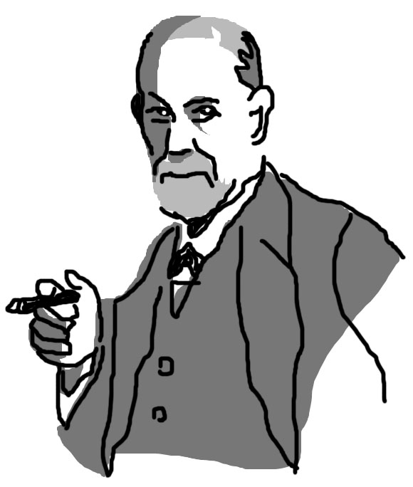 フロイト　1856〜1939 オーストリアの精神分析学者。