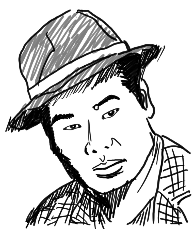 渥美清　1928〜1996 東京都出身。寅さんを演じ続けた俳優。1996年国民栄誉賞受賞。