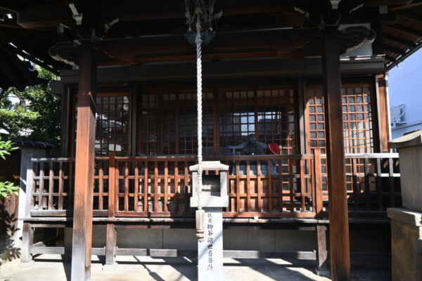 伏見の大手筋にある柳谷講の拠点　2022年10月23日　撮影：MKタクシー