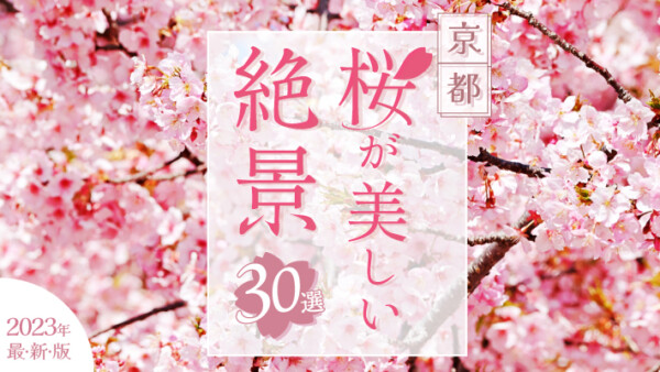 【2023年版】京都の桜が美しい絶景おすすめスポット30選