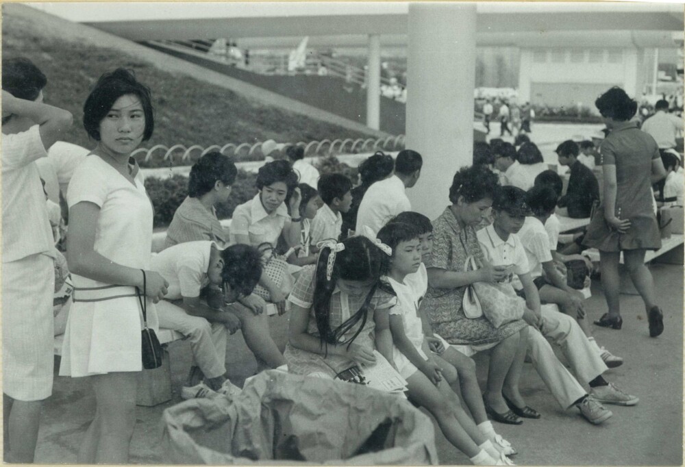 交通遺児の大阪万博への招待　1970年7月5日