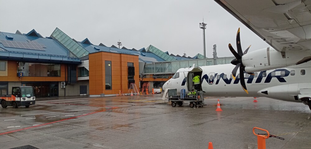 エストニアの首都のタリン空港