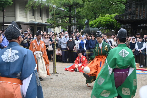 藤森神社の蹴鞠奉納　2025年6月15日　撮影：MKタクシー
