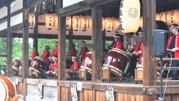 藤森神社の藤森太鼓奉納　2025年6月15日　撮影：MKタクシー