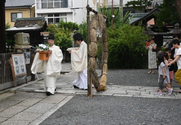 下御霊神社の大祓　2024年6月30日　撮影：MKタクシー