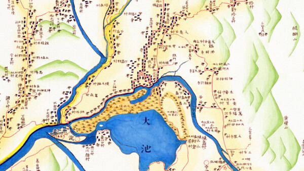 「山城　河内・摂津（部分）」出典：国土地理院ウェブサイト