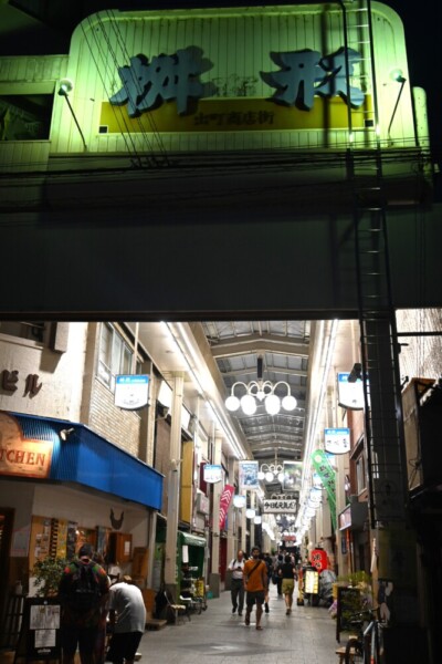 19:11　出町枡形商店街　撮影：MKタクシー