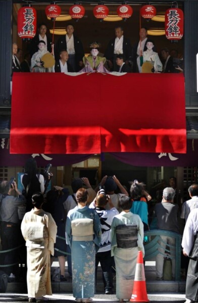 長刀鉾稚児舞披露　2024年7月5日　撮影：MKタクシー