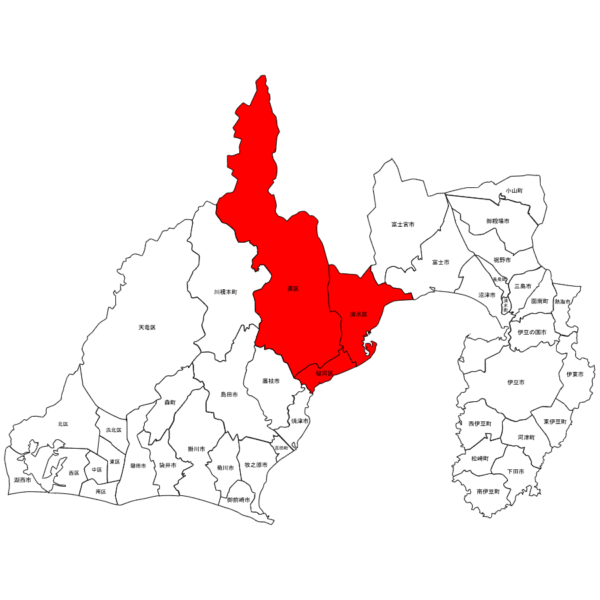 静岡県と静清交通圏