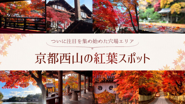 京都西山の紅葉スポット15選｜ついに注目を集め始めた穴場エリア